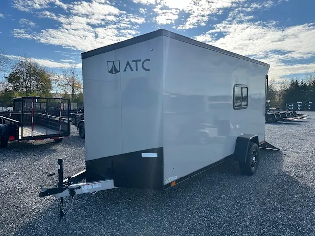 ATC 6.5 x 14 Aluminum Enclosed Trailer Adventure Package
