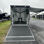 ATC 8.5 x 24 Aluminum Two Car Hauler – Stacker Trailer - Image 3
