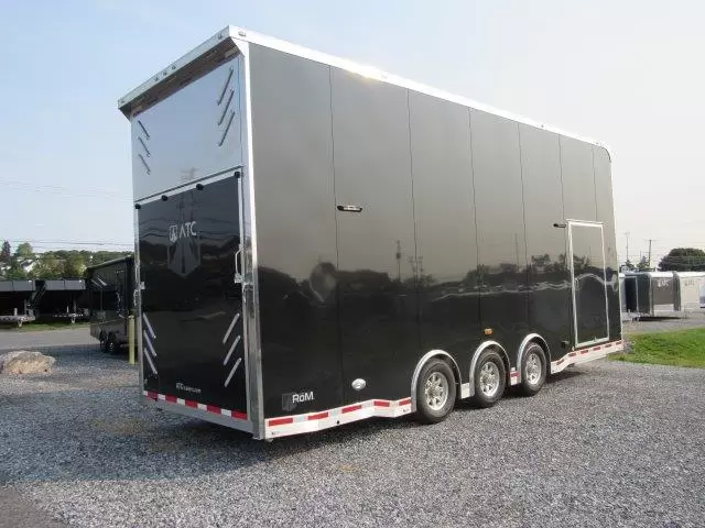 ATC 8.5 x 26 Aluminum Two Car Hauler – Stacker Trailer - Image 3