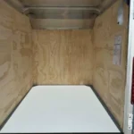 Car Mate 4 x 6 Enclosed Cargo Trailer Single Rear Door - Image 3