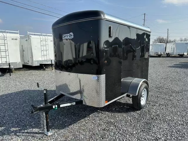 Carry-On 5 x 8 Enclosed Cargo Trailer Ramp Door and Side Door - Image 4