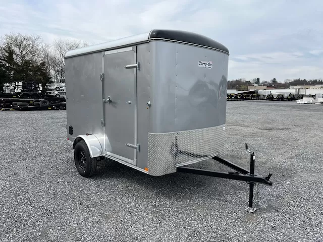 Carry On 6 x 10 Enclosed Cargo Trailer Barn Doors