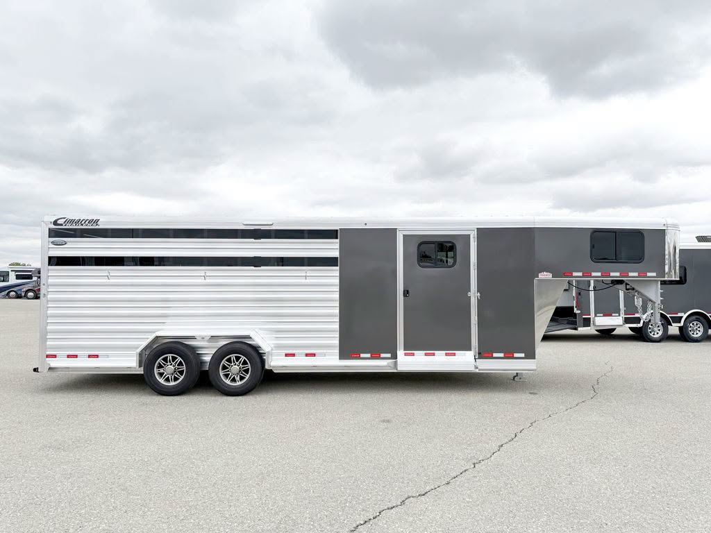 2027 Cimarron Lonestar – PREMIUM STOCK GOOSENECK TRAILER