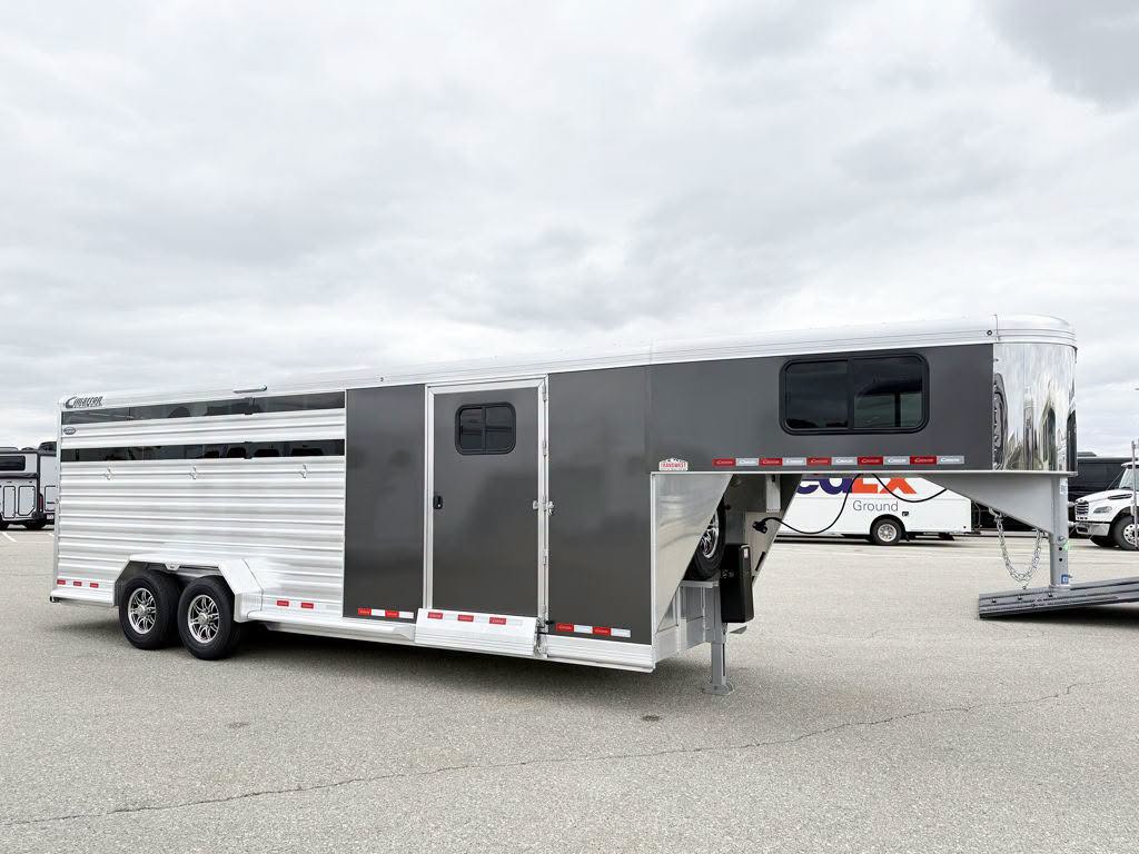 2027 Cimarron Lonestar – PREMIUM STOCK GOOSENECK TRAILER - Image 17